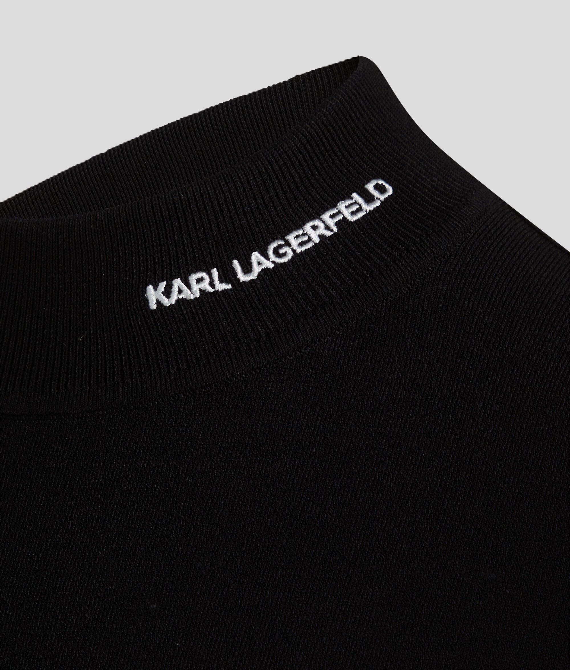 (image for) Exquisite KARL LOGO TURTLE-NECK JUMPER